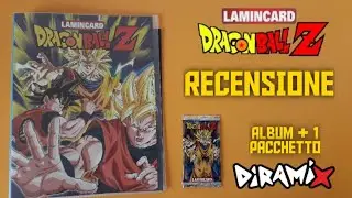 Lamincards di Dragon Ball Z - Recensione Album + 1 pacchetto