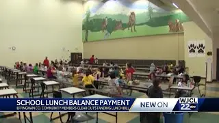 School lunch payment