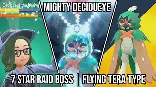 Mighty Decidueye | Tera Raid Battle Event | 7 Star Boss | Pokemon Scarlet & Violet | SV | 2023