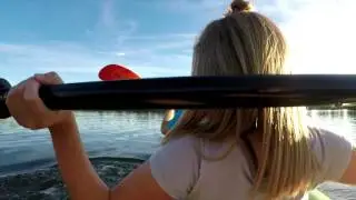 Quinns Pond with Zac and Emmie