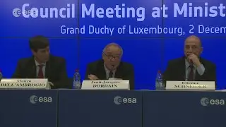 ESA Ministerial Council 2014: Press conference replay