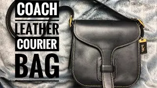 Closer Look : Coach Leather Courier Bag