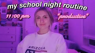 my high school night routine 2020 *junior year*