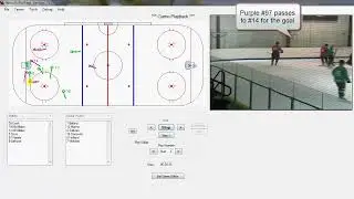 Hockey Player Tracking - IsoLynx Athlete Tracking Software Demo