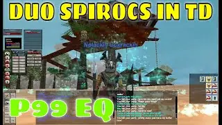 P99 EQ Trying Spirocs in Timorous Deep Lvl 45-50 camp / Everquest Project 1999 green Shaman Monk Duo