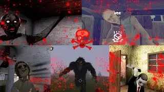 Bloody Endings | Grandpa vs Nightmare Granny vs Dread Teacher vs Bigfoot vs Evil Kid