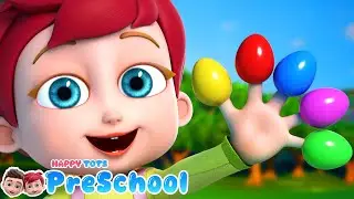 Color Finger Family + More Nursery Rhymes & Kids Songs | Happy Tots Preschool