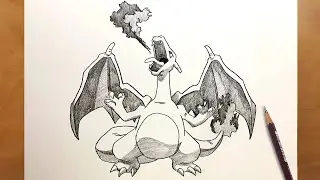 Charizard Drawing Tutorial || How to Draw Charizard || Epic Pokemon Fanart