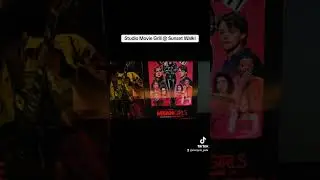 A quick walking tour of Studio Movie Grill here in Kissimmee. #studiomoviegrill #godzillaminusone