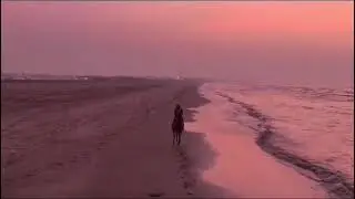 Sunset at Al Sawadi beach