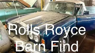 Rolls Royce Corniche Barn Find Sitting For Years For Sale