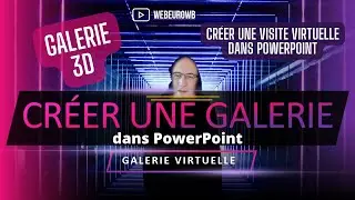 Créer une galerie virtuelle avec powerpoint