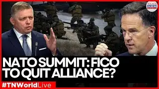 NATO Hague Summit LIVE | Slovakia's NATO Exit Threat Exposes Deep Alliance Divisions
