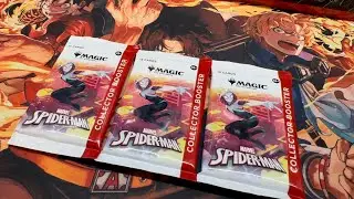APRIAMO ALTRI TRE PACCHETTI DELLA COLLECTOR BOX MARVEL DI SPIDER-MAN MAGIC THE GATHERING