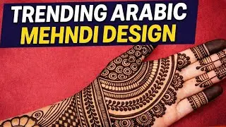 Simple Latest Mehndi Design | (भरवां मेंहदी डिज़ाइन ) Mehndi  | Cone Design | Full Hand Mehndi 🌸🌿