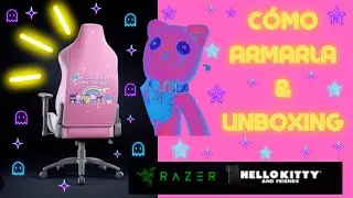 Razer Iskur X   Hello Kitty & Friends - Unboxing y c&oacute;mo armarla! ✨🍒