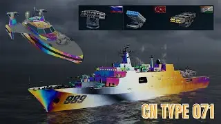 CN Type 071 - once again I can't believe this ship isn't a Bundle🔥- Modern Warships￼