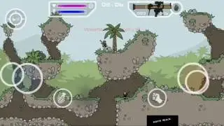 did he just run away? #4 mini militia