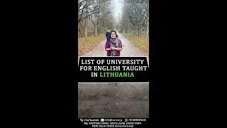 Top English-Taught Universities in Lithuania for 2025! 🇱🇹🎓