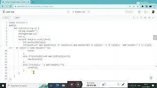 8.  String to Integer atoi || LEETCODE SOLUTION || IN C++ || DATA STRUCTURE AND ALGORITHM
