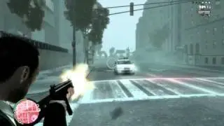 Grand Theft Auto IV gameplay test on GeForce GT240