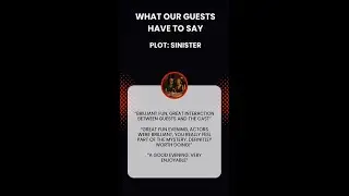 SINISTER REVIEWS
