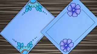 FRONT PAGE DESIGN/ASSIGNMENT DESIGN/FLOWER DESIGN/ PROJECT WORK DESIGN/HOW TO DRAW/BORDER DESIGN 