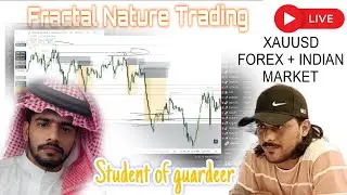 Student of guardeer Live Trading Start 🔥 London & New York Session | ICT + Fractal Nature