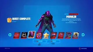 UNLOKCING *ALL* PROWLER REWARDS AT ONCE!! (SEASON 2 SECRET SKIN)