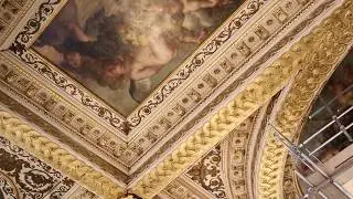 The Rubens ceiling up close