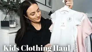 KIDS CLOTHING HAUL BUDGET MONEY SAVING TIPS | Carly Jade Drake