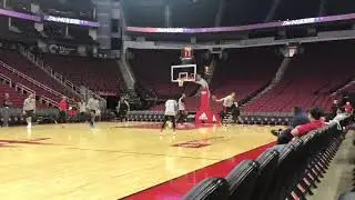 Russell Westbrook KNEE INJURY at Open Training