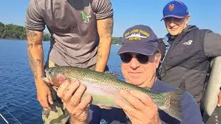 Trolling for Trout. Round Valley Trout Association's 2nd Annual Veteran's Appreciation Tournament
