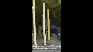 สร้างบ้านในหิน Transforming Nature into Craft: Watch a Hidden Cabin Take Shape!