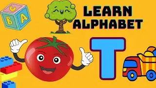 Learn alphabet T | English letters | A TO z | phonic sound of T | learn ABC @learningkidsindia