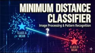 Decision Boundary of Minimum Distance Classifier | Pattern Recognition Tutorial with Easy Example