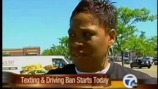 Texting ban is in effect