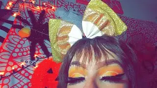 Halloween makeup tutorial 3#🎃(Candy Corn look)👅