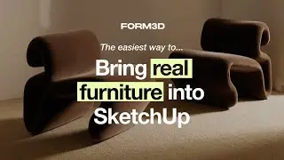 Turn any furniture link into a smart SketchUp 3D model | FORM3D