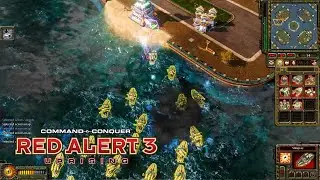 Red Alert 3 Uprising Commander Challenge - Aircraft Carrier