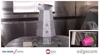 Het frezen van een oud Hollandse molen door Hermle Nederland, Van Hoorn Carbide en ATS EdgeIT
