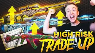 HIGH R1SK TRADEUP! (AWP GUNGNIR)