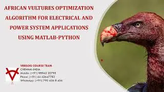 AFRICAN VULTURES OPTIMIZATION ALGORITHM FOR ELECTRICAL & POWER SYSTEM APPLICATIONS-MATLAB PYTHON