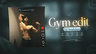 How to Edit GYM Reels in Mobile | Capcut | Full Breakdown