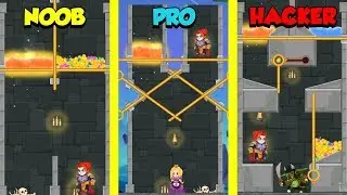 NOOB vs PRO vs HACKER - Hero Rescue part 1