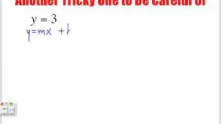 Tricky Slope Equations to Be Careful Of