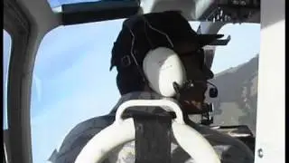 Mountain training with the Bell 206B Jet Ranger HB-XUE in the swiss Prealps