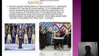 Mavzu: Uzbek traditions