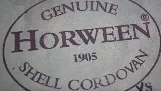 Unboxing GENUINE HORWEEN&reg; SHELL CORDOVAN for making watch straps by MichaelKnappLeather.com!