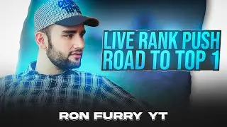 RANKED #7 LETS GO TOP #1  || RON FURRY YT IS LIVE || #PUBG #LIVE